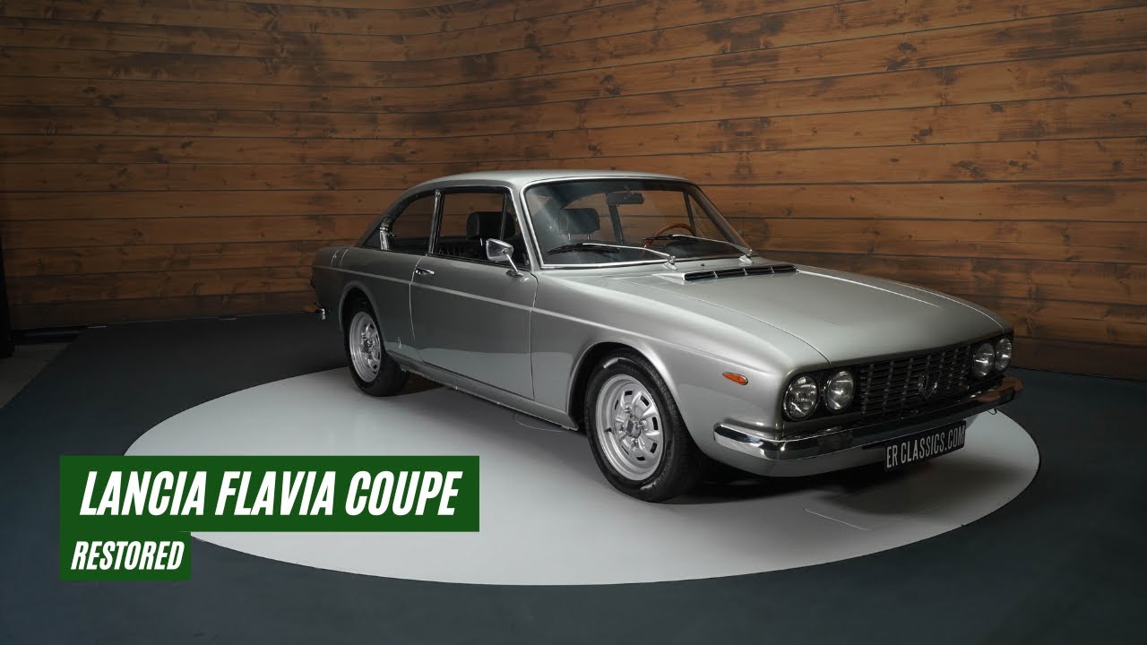 Lancia Flavia Coupe 2000 | Restored|Overhauled engine | History known|1971-VIDEO- www.ERclassics.com