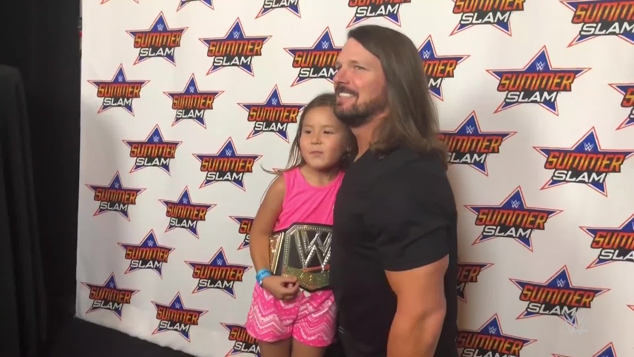 AJ Styles makes every young fan feel special during his SummerSlam Meet & Greet: SummerSlam Diary