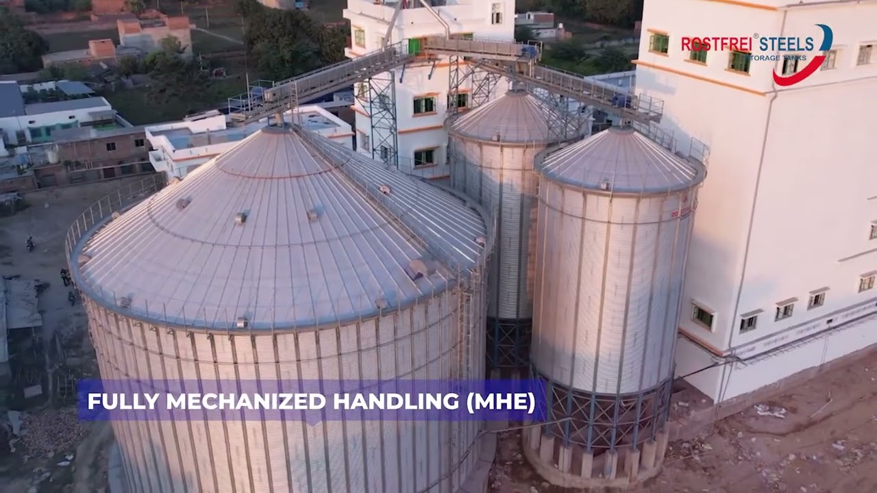 𝐏𝐫𝐨𝐭𝐞𝐜𝐭𝐢𝐧𝐠 𝐡𝐚𝐫𝐯𝐞𝐬𝐭𝐬. 𝐏𝐨𝐰𝐞𝐫𝐢𝐧𝐠 𝐩𝐫𝐨𝐠𝐫𝐞𝐬𝐬.#grainstoragesilo  #agriculturetechnology #silopanelmachine