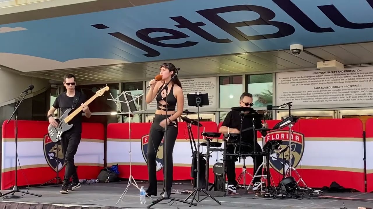 Rock Cover Band plays for Panthers in South Florida!