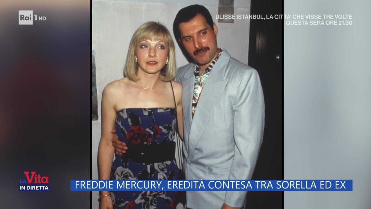 Freddie Mercury, l'eredità contesa tra sorella ed ex - La vita in diretta 28/04/2025