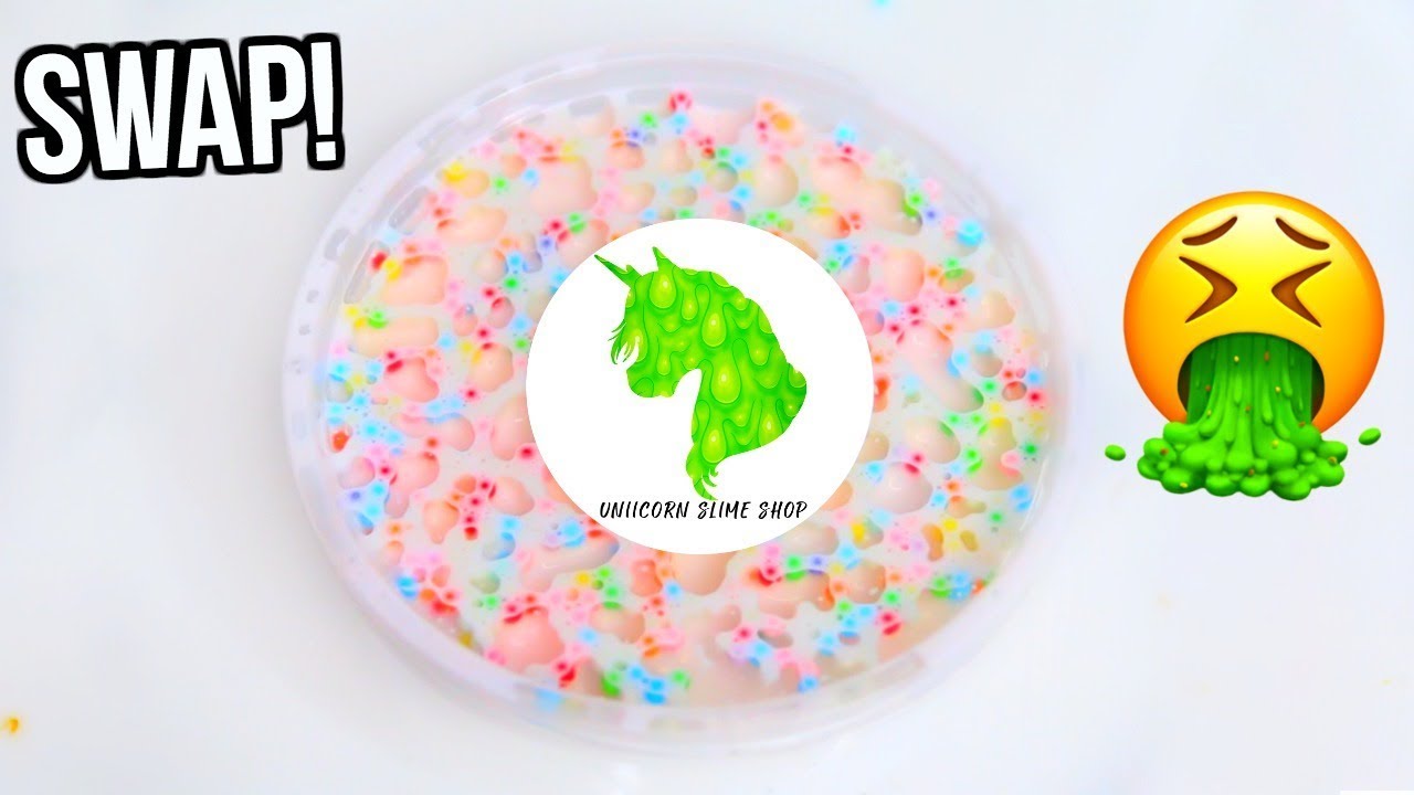 Uniicorn Slime Shop Review Slime Swap! EXPOSED!🦄