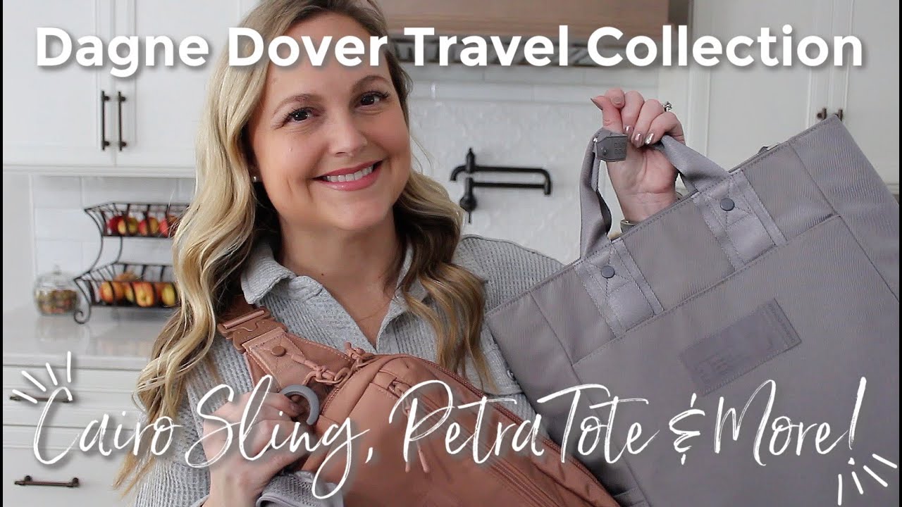 Dagne Dover | NEW Travel Collection!  Cairo Sling, Petra Tote & Seoul Dopp Kit! | GatorMOM