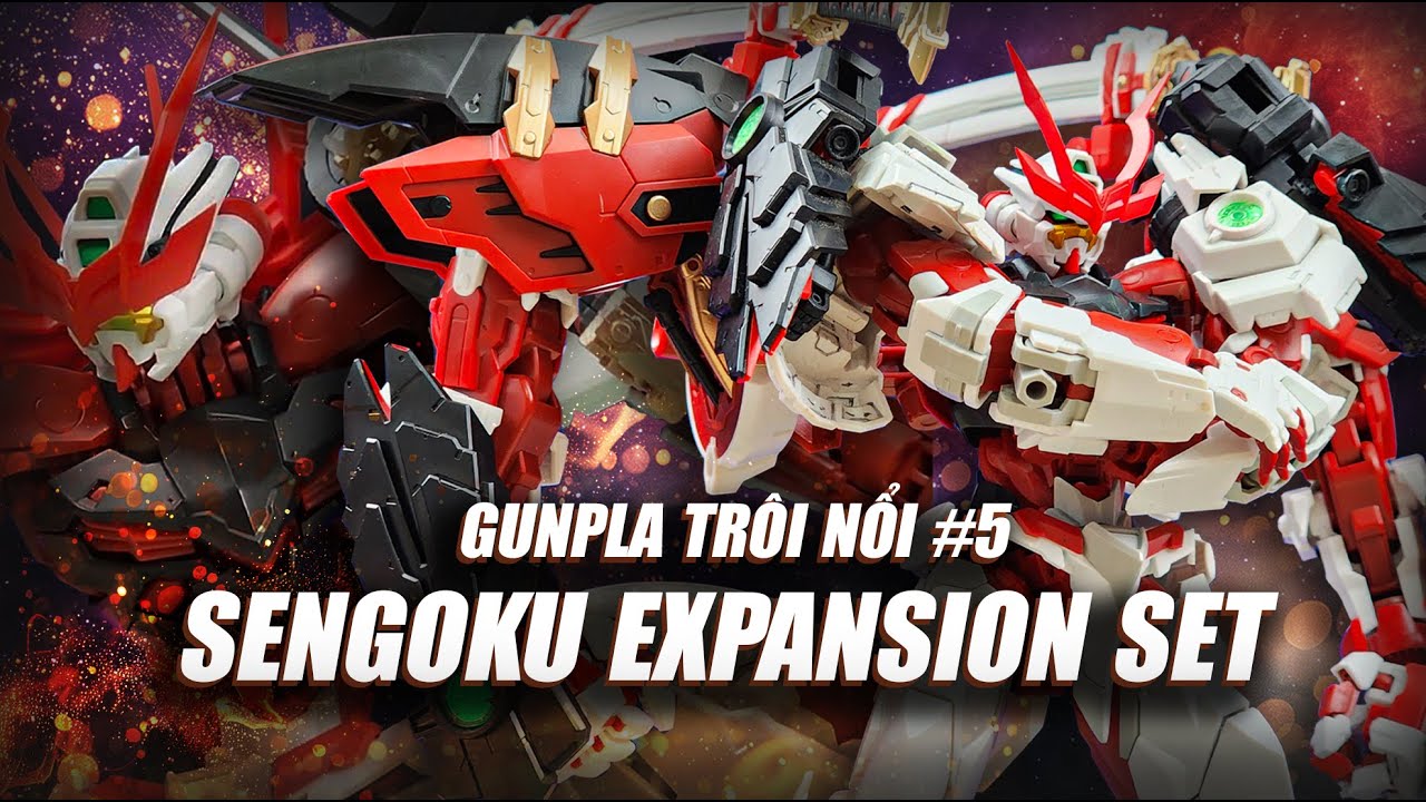 SỰ TRỞ LẠI !  Gunpla Trôi Nổi 5 l Review mô hình Sengoku Powered Effect Wing l Gunpla Debut VN