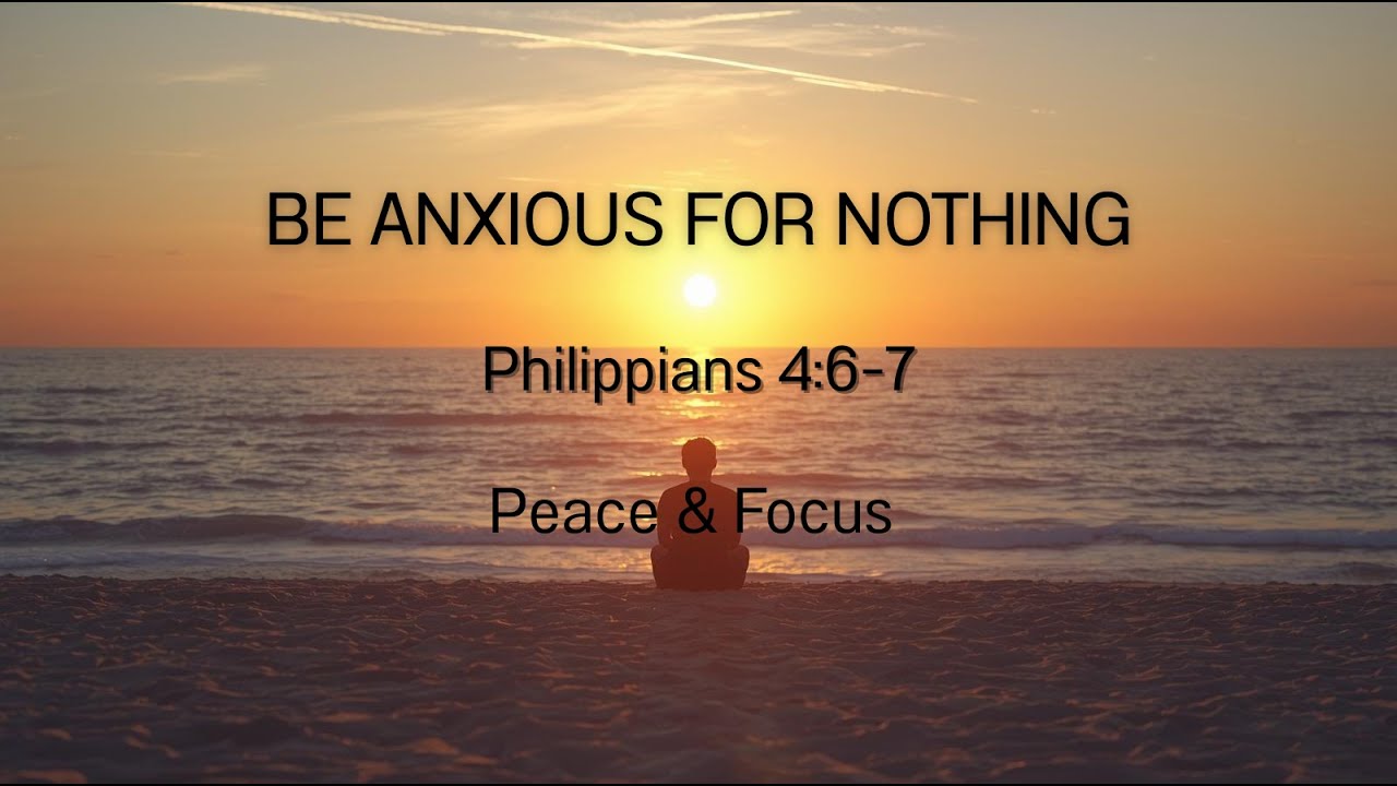 Panic Attack? Listen to This immediately. (Philippians 4)