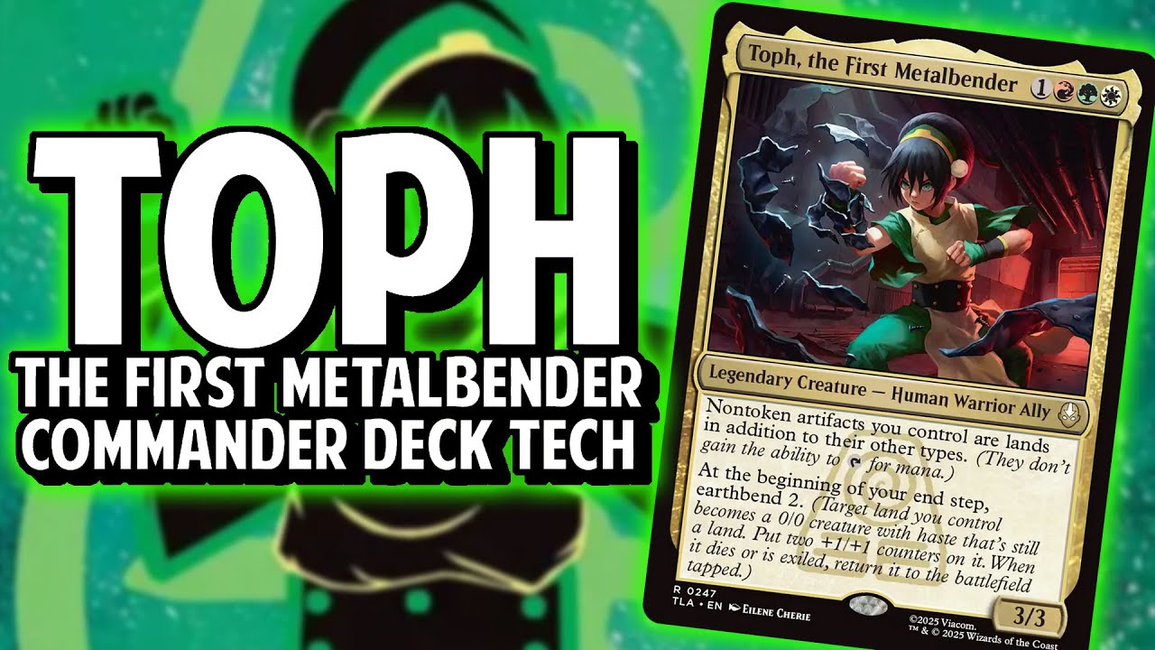 Toph, The First Metalbender Commander Deck Tech! | Avatar: The Last Airbender Universes Beyond!