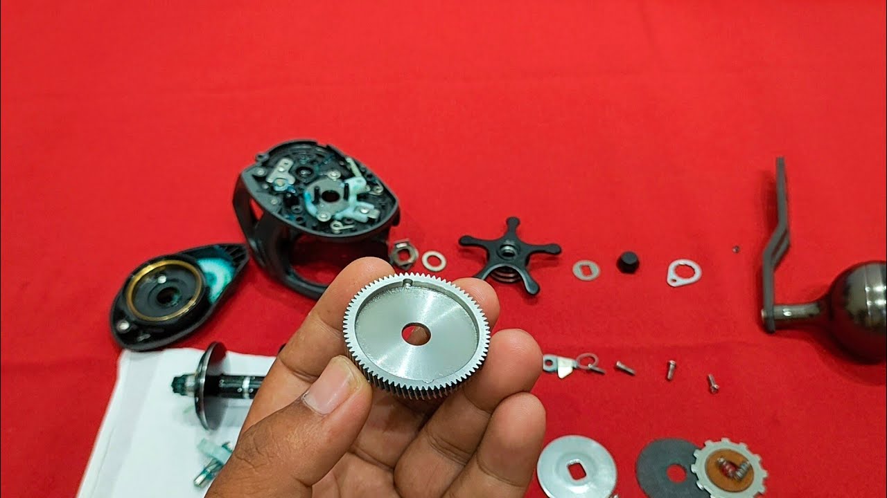 Okuma Komodo SS, Reel BC dengan gear stainless steel yang kuat