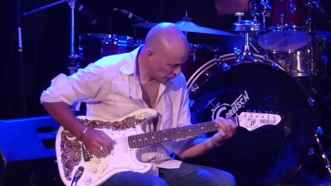JAF con la guitarra JB sorteada toca LAZY cover Deep Purple * 011