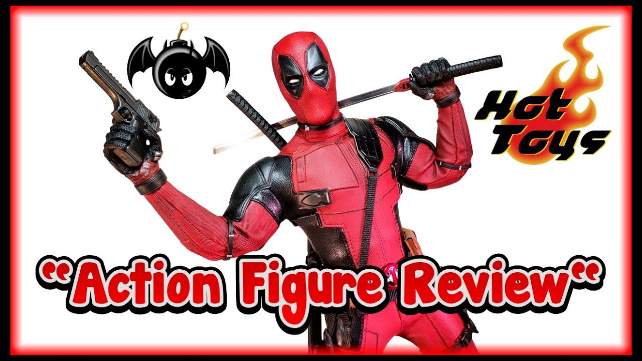Hot Toys Deadpool 1/6 scale action figure review. (Deadpool 2)