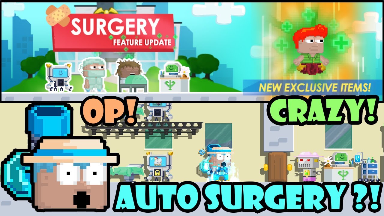 AUTO SURGERY UPDATE!! 🏥 | GrowTopia PAW Day 1 2024