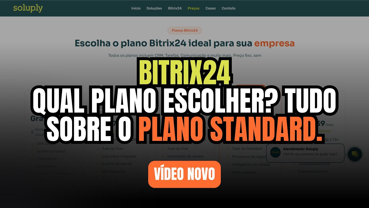 QUAL MELHOR LICENÇA DO BITRIX24 ESCOLHER? | PLANO STANDARD | SOLUPLY