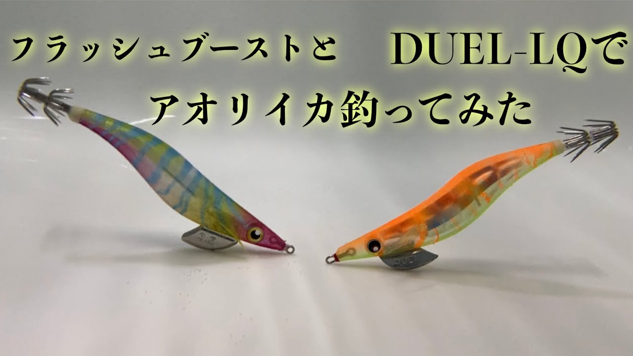 【長崎エギング】フラッシュブーストとDUEL LQを沖磯で試してみた