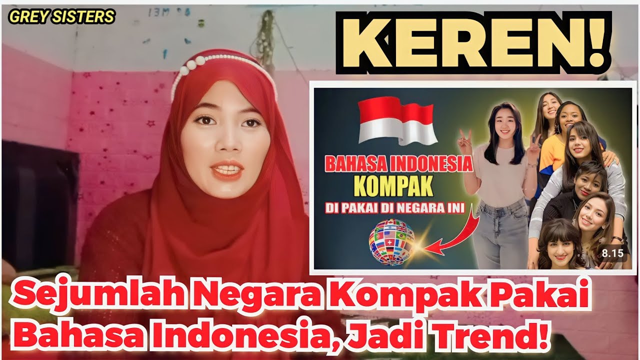 JADI TREND❗SEJUMLAH NEGARA KOMPAK PAKAI BAHASA INDONESIA!!