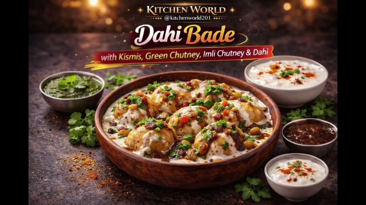 सॉफ्ट दही बड़े रेसिपी | Green & Imli Chutney Special#DahiBade#DahiVada#IndianSnacks#FestivalRecipe