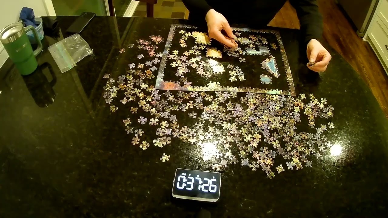 500 Piece Puzzle Timelapse - March 15th, 2026