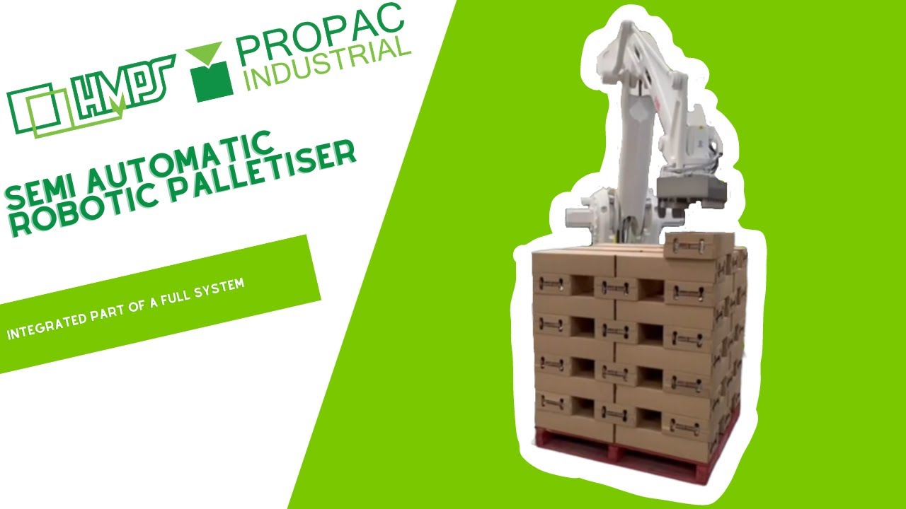 HMPS Semi-Automatic Robotic Palletiser