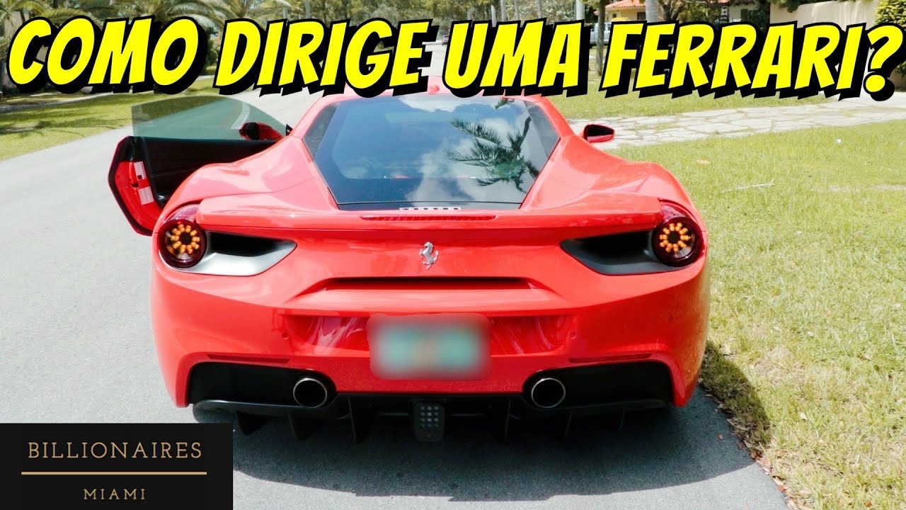 DIRIGINDO uma FERRARI 488 com a BILLIONAIRES MIAMI