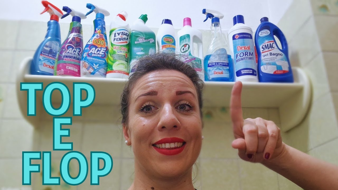 TOP E FLOP PRODOTTI PER PULIRE *voto i migliori prodotti usati a casa mia!*