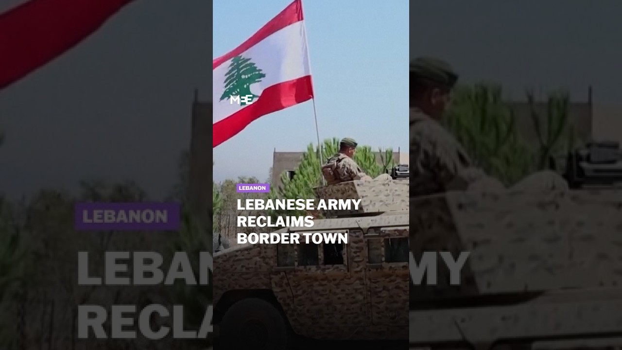 Lebanese army enters southern town after Israeli withdrawal, displaced wait to return