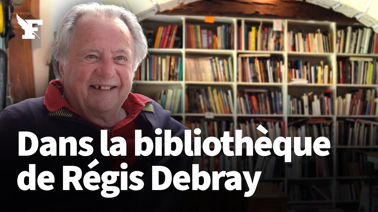 Dans la bibliothèque de Régis Debray, avec Eugénie Bastié