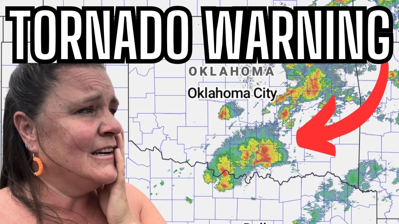 Historic Tornado Warning Threats Hit Oklahoma — We Raced Home in the Severe Storm Warning!