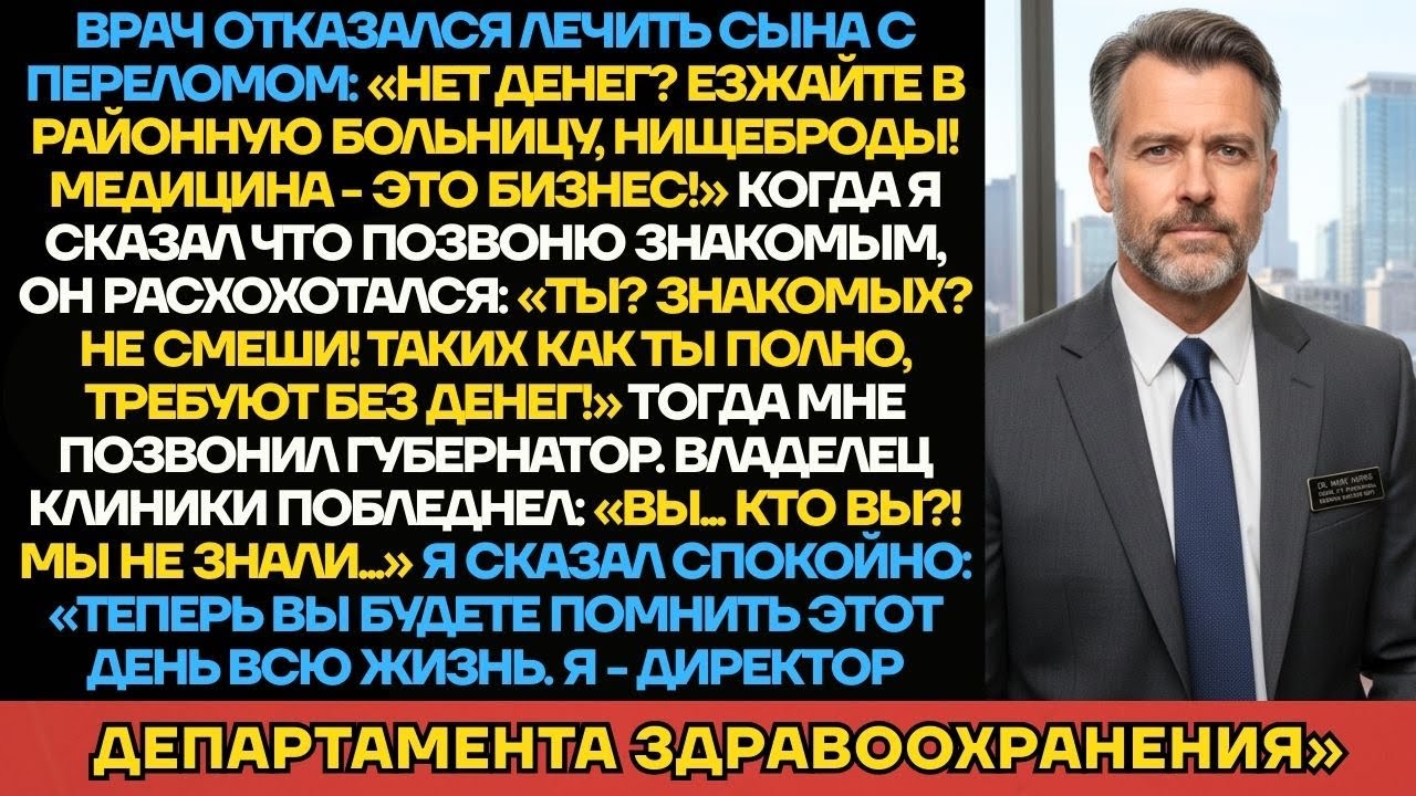 Мой Сын Лежал На Полу Клиники В Крови. Врач Отказал: 