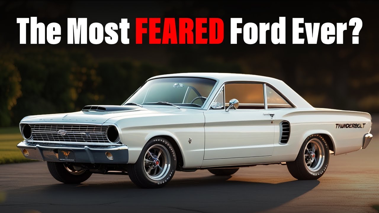 Ford's Rare 427 MONSTER That Dodge Was Scared To Race - The 1964 Ford Fairlane Thunderbolt