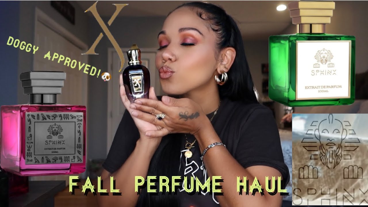 Mini Fall Perfume Haul: Sphinx Horchata de Vanille, Crème de Pistache and Xerjoff Shunkoin😱❤️❤️