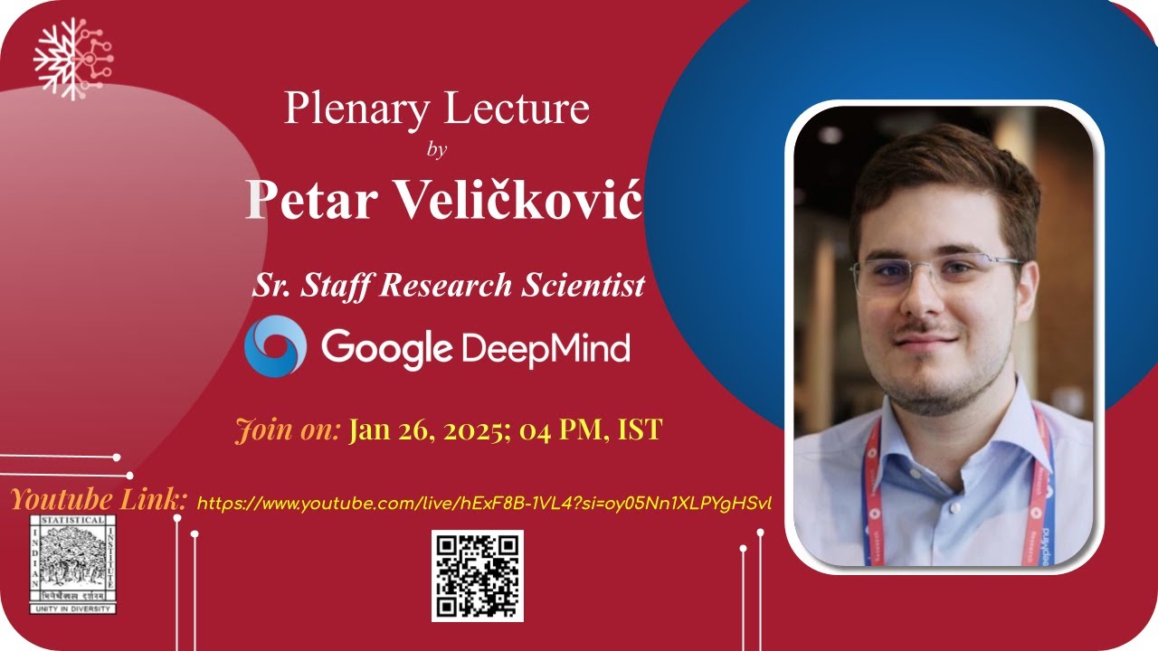 WSDL 2025: Plenary Talk by Dr. Petar Velickovic