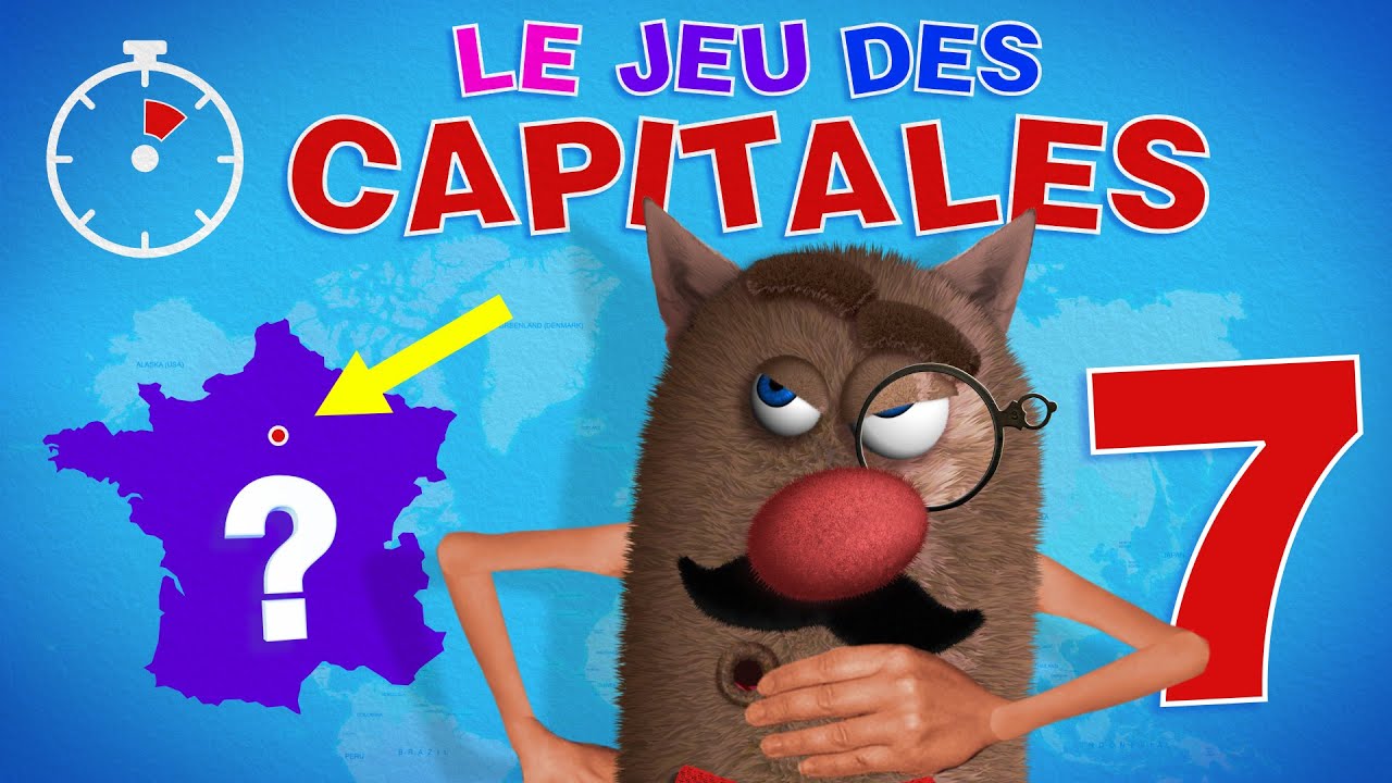 Foufou - Les capitales du monde pour les enfants (Learn capitals of the world for kids S07) 4k