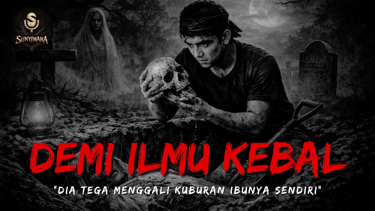 DEMI ILMU KEBAL! Anak Durhaka Nekat Gali Kuburan Ibunya Sendiri di Malam Jumat