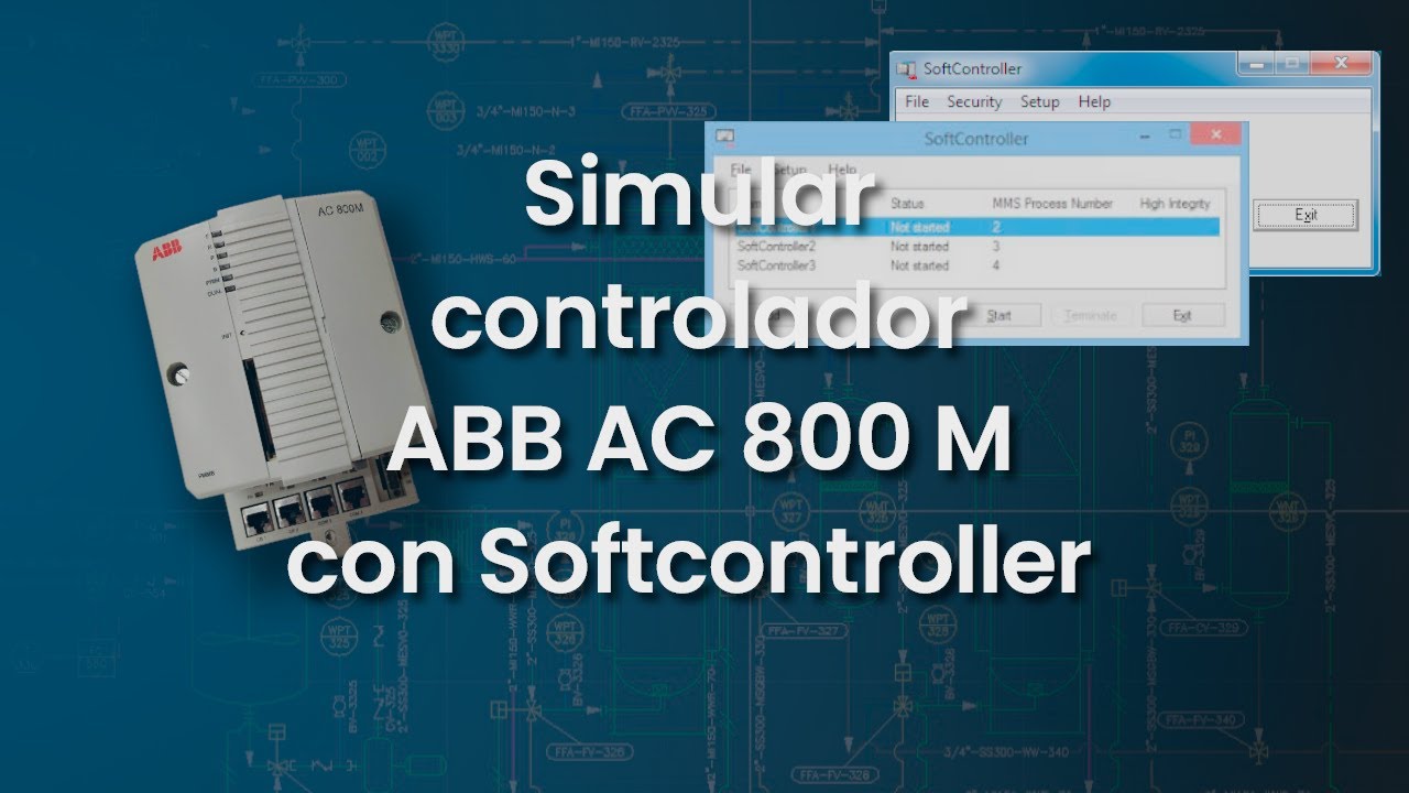 1. Simulación ABB AC800M con Softcontroller y Control Builder