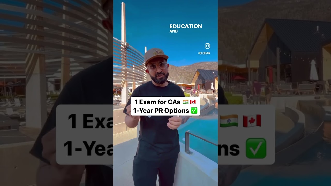Indian CA to Canada 🇨🇦 | 1-Year PR options with 1 Exam ✅