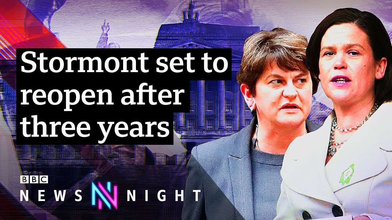 Stormont talks: Main NI parties agree power-sharing deal - BBC Newsnight