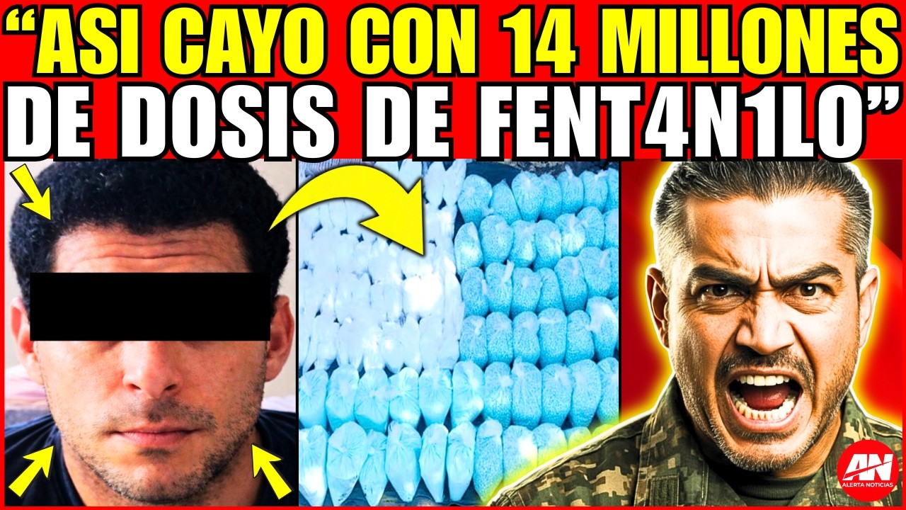 ¡CAE LÍDER DEL FENT4NILO CON 14 MILLONES DE DOSIS TRAS CATEO EN 2 LABORATORIOS CLANDESTINO EN COLIMA