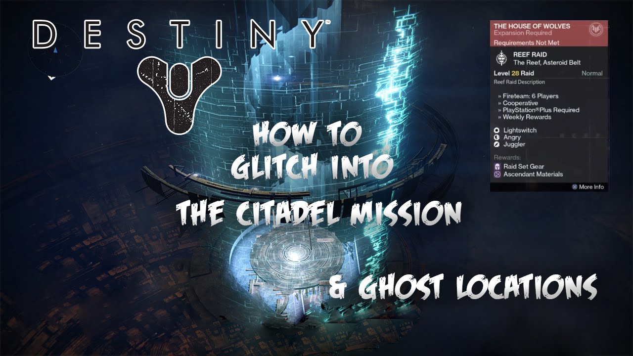 House Of Wolves The Citadel mission Glitch