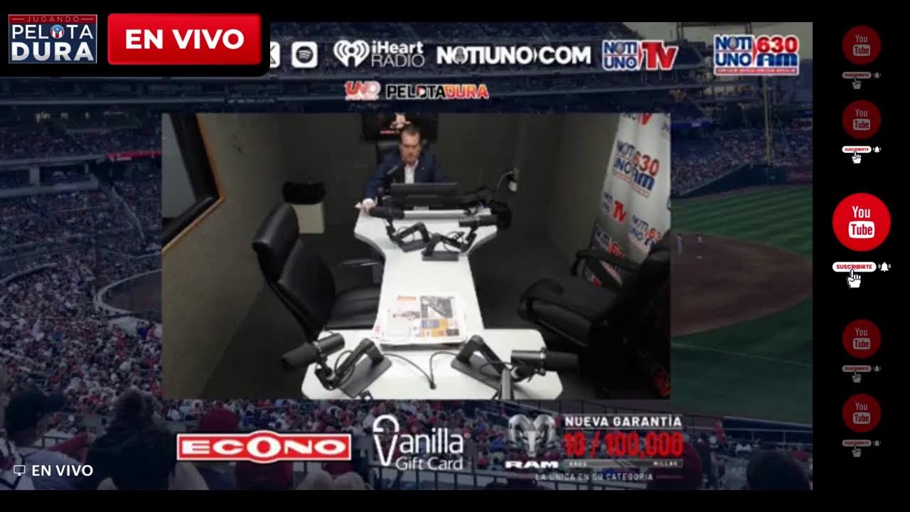 [EN VIVO] Pelota Dura por NotiUno 630 - 12 de febrero de 2025