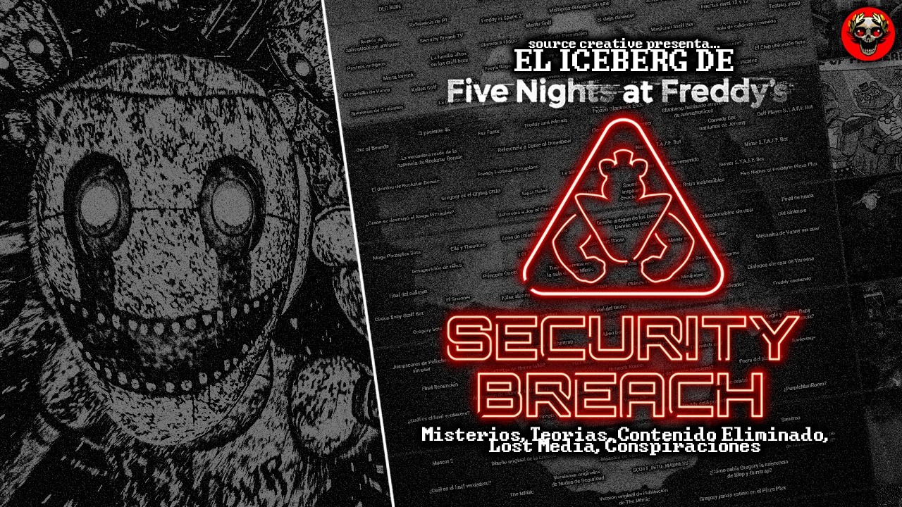 EL ICEBERG DE FIVE NIGHTS AT FREDDY'S: SECURITY BREACH | TEORÍAS, SECRETOS, CURIOSIDADES Y MÁS