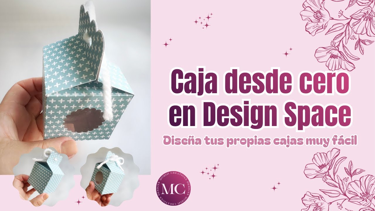 Cricut Design Space para principiantes. Cómo hacer una caja regalo muy fácil.