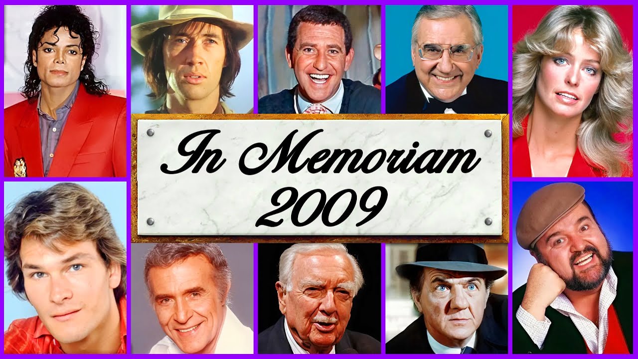 Памяти 2009: Знаменитые лица, которых мы потеряли в 2009 году | Legacy Memoriam
