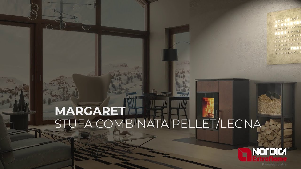 Scopri Margaret: la stufa combinata pellet / legna