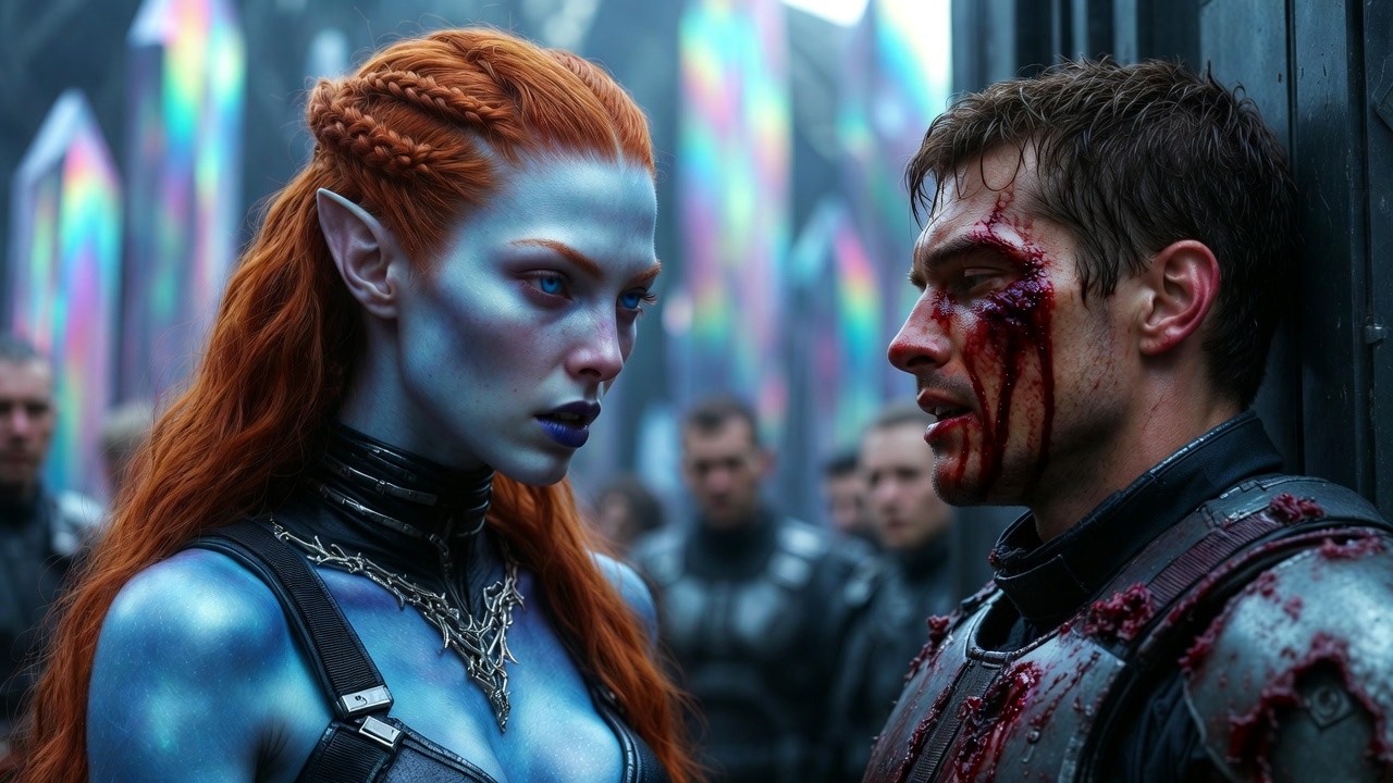Alien Queen Saw My Wounds — “Who Did This to You, Human?” She Growled: “They Will Be Punished” – HFY