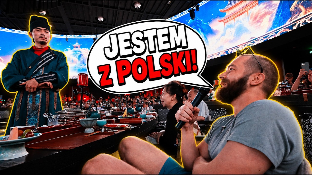 Stałem się częścią chińskiego spektaklu...