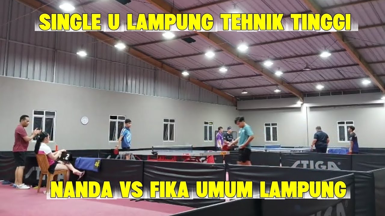 Single U Lampung Tehnik Tinggi  Nanda VS Fika Umum lampung