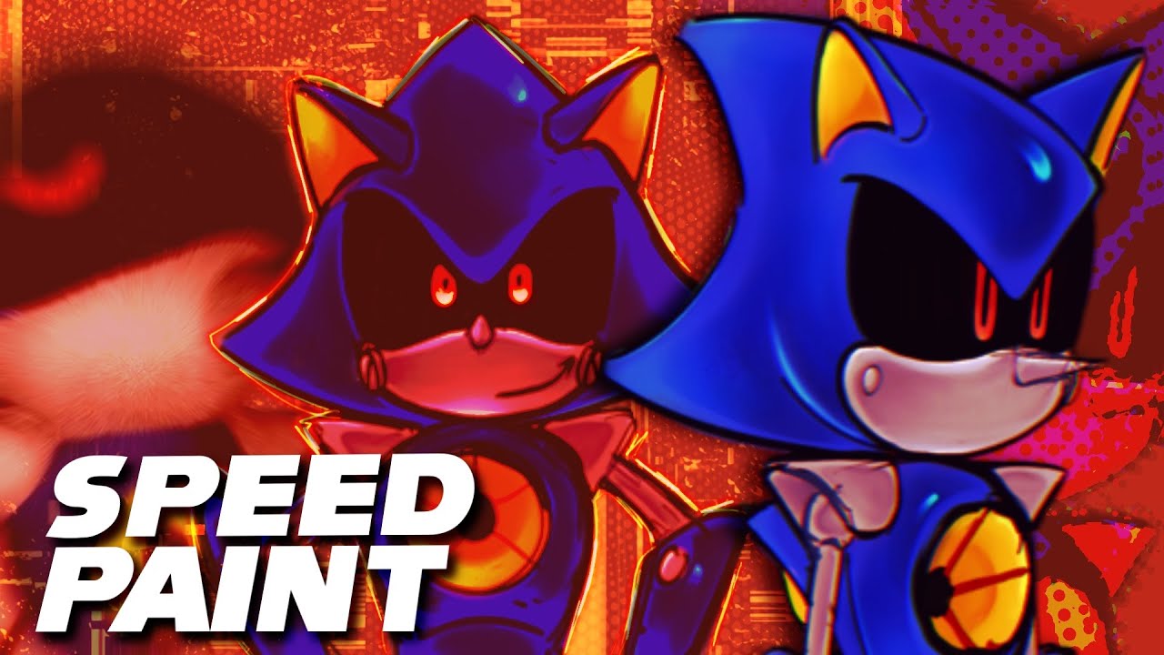 Metal Sonic Doodles | Speedpaint