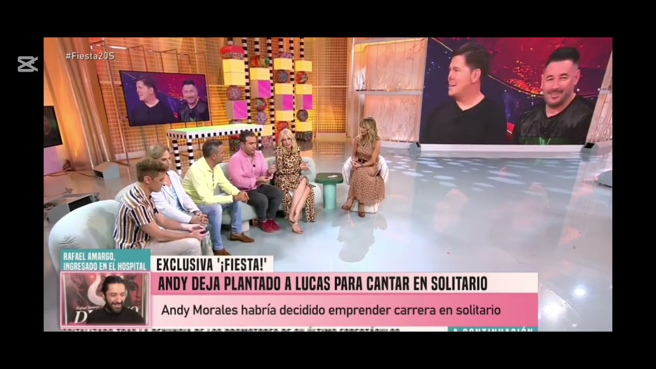 ANDY Y LUCAS SE SEPARAN , ANDY ESTARÍA PLANEANDO UNA GIRA EN SOLITARIO