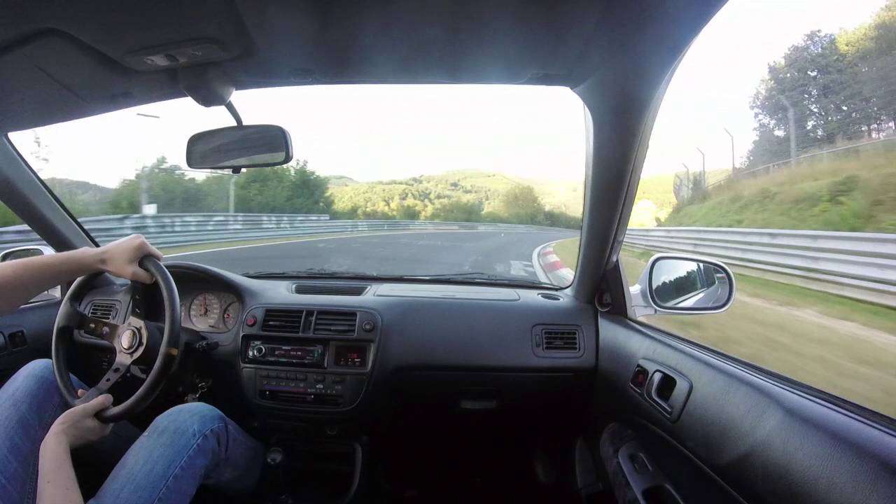 nurburgring civic ek4 8min50 08/09/16