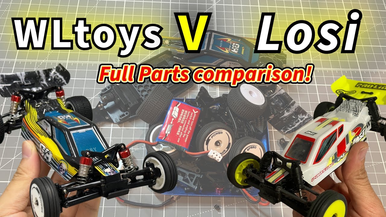 Comparing the Wltoys 244016 v Losi Micro B - An in depth look at its parts and comparability 