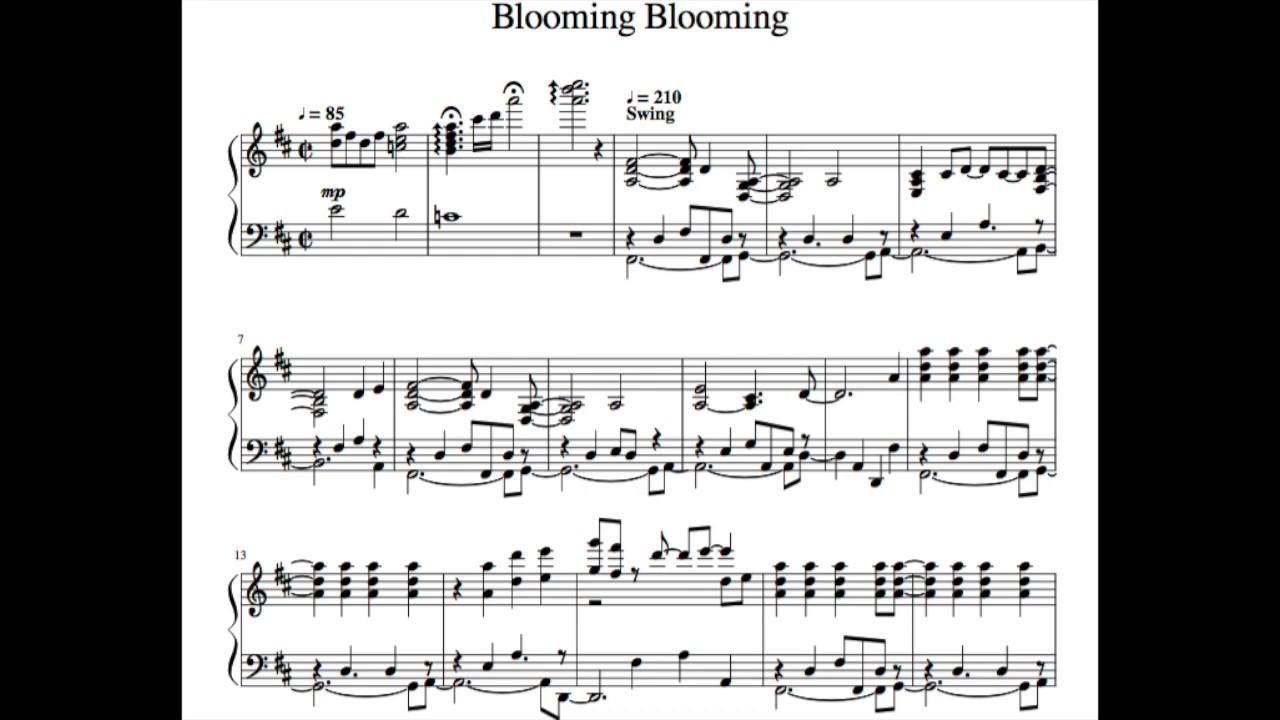【アイカツ】Blooming Blooming【ピアノアレンジ】