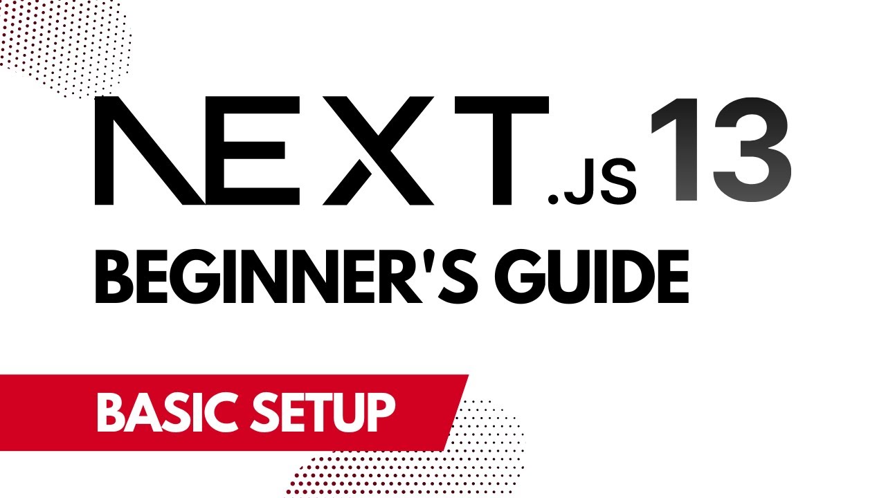 Next.js 13 Tutorial | Project Setup
